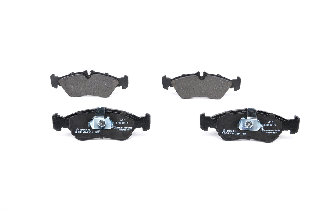set placute frana,frana disc 0 986 424 219 BOSCH