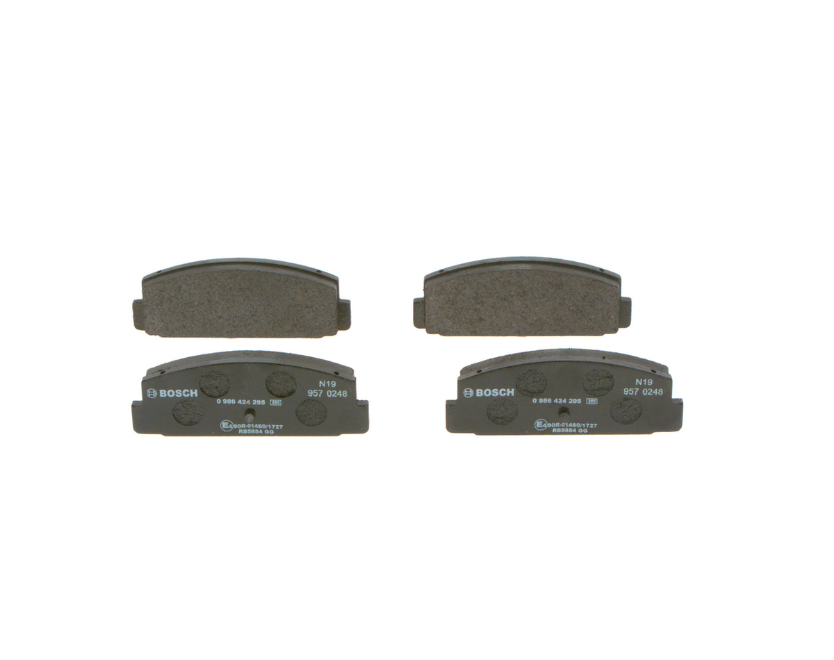 set placute frana,frana disc 0 986 424 295 BOSCH