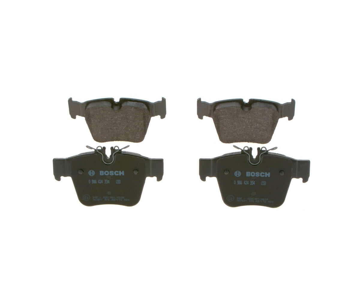 set placute frana,frana disc 0 986 424 334 BOSCH