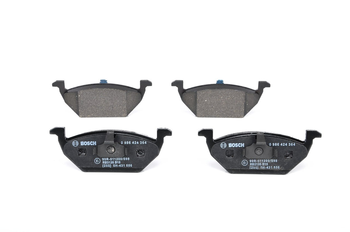 set placute frana,frana disc 0 986 424 364 BOSCH