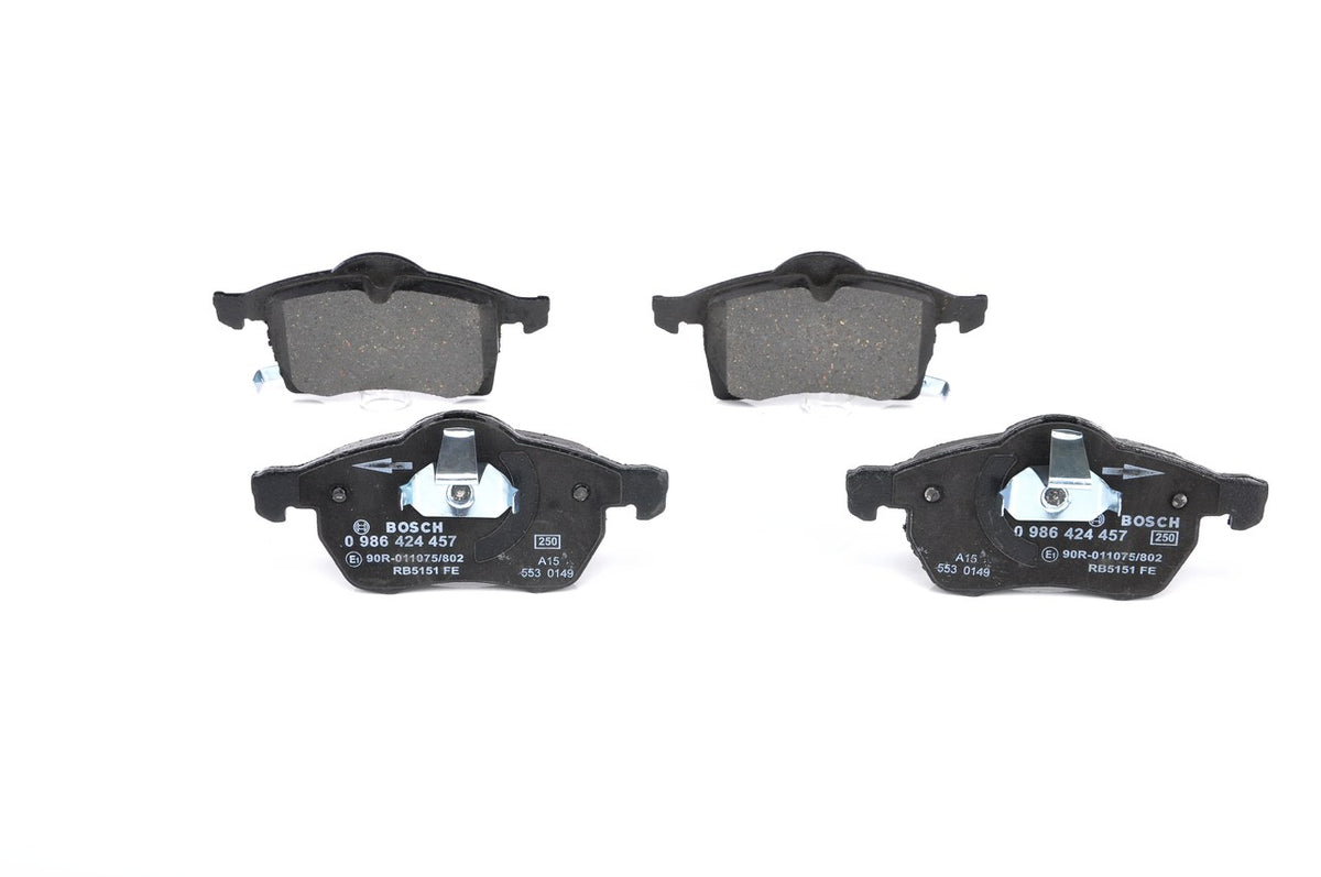 set placute frana,frana disc 0 986 424 457 BOSCH