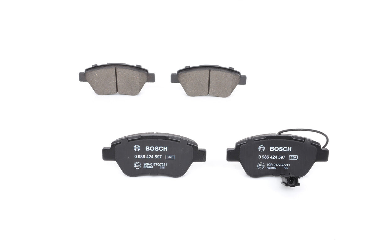 set placute frana,frana disc 0 986 424 597 BOSCH