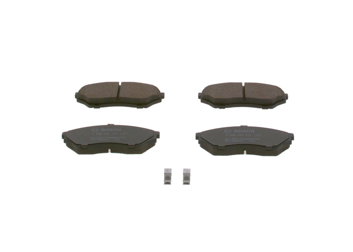 set placute frana,frana disc 0 986 424 713 BOSCH
