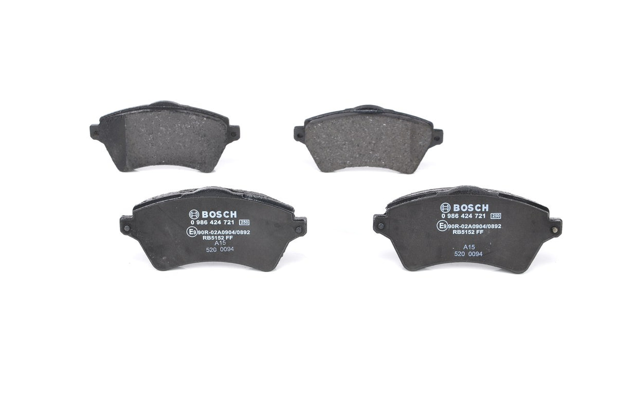 set placute frana,frana disc 0 986 424 721 BOSCH