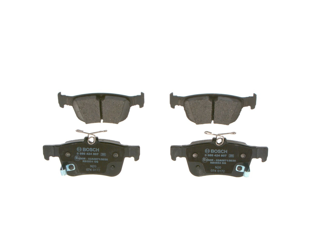set placute frana,frana disc 0 986 424 807 BOSCH