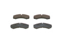 set placute frana,frana disc 0 986 424 833 BOSCH