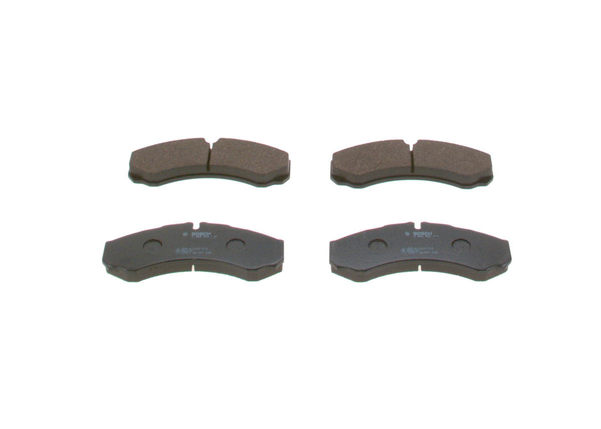 set placute frana,frana disc 0 986 424 833 BOSCH