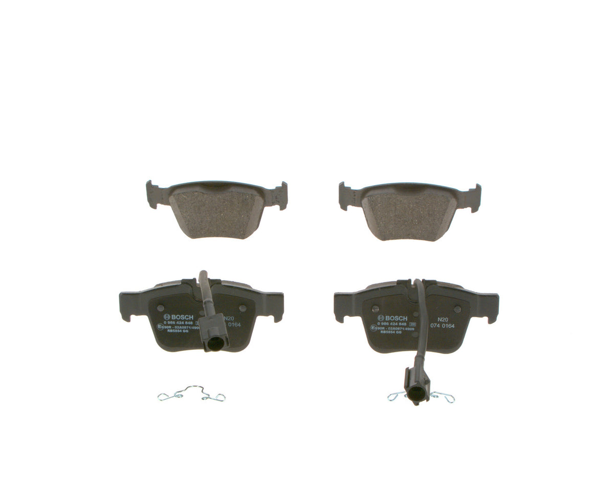set placute frana,frana disc 0 986 424 848 BOSCH