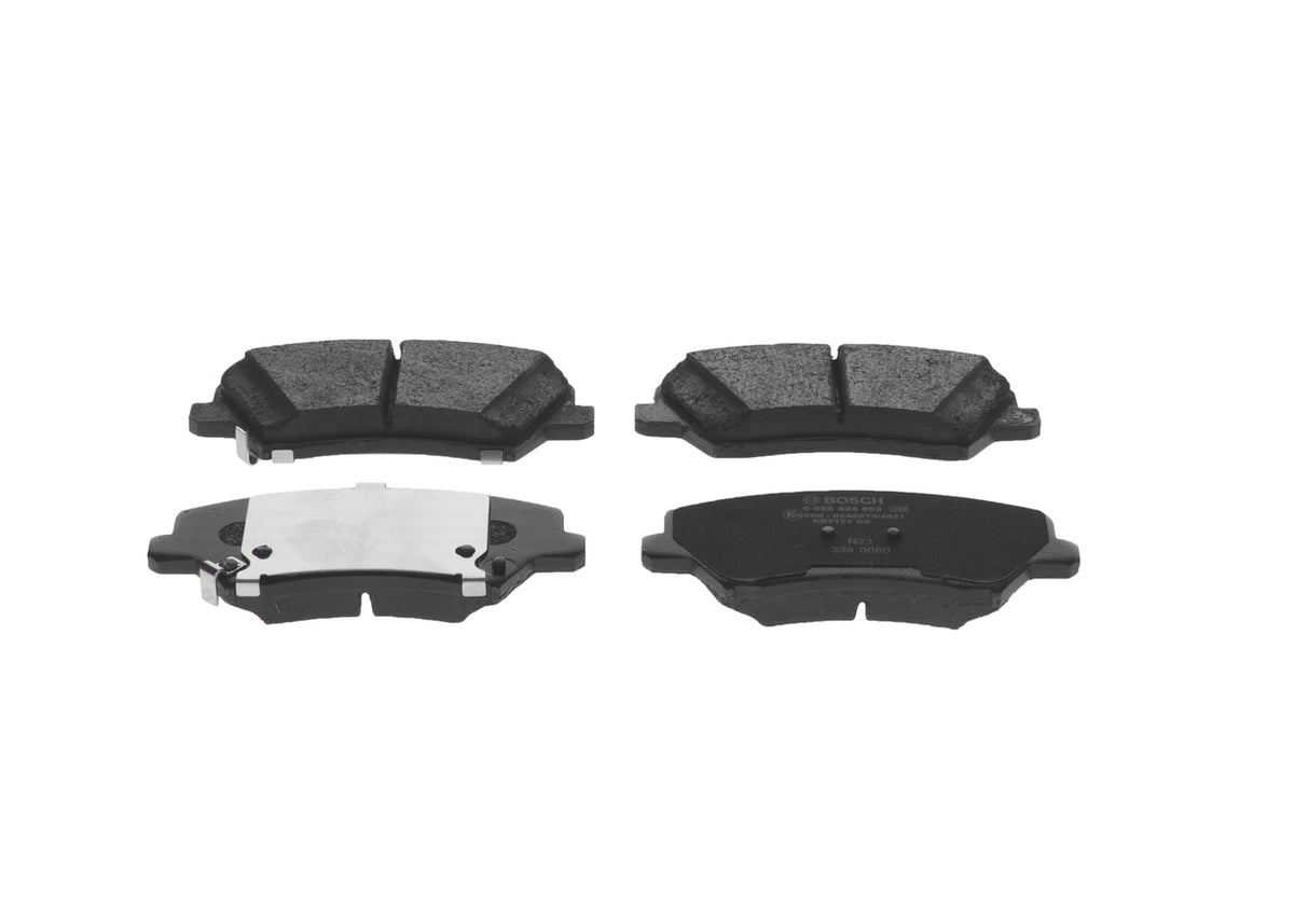 set placute frana,frana disc 0 986 424 863 BOSCH