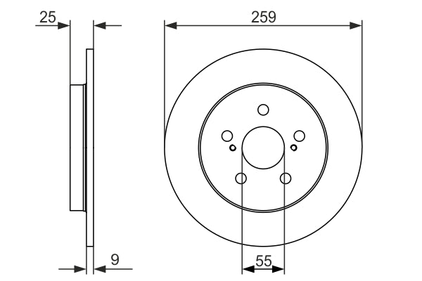 Disc frana 0 986 479 721 BOSCH