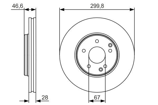 Disc frana 0 986 479 R79 BOSCH