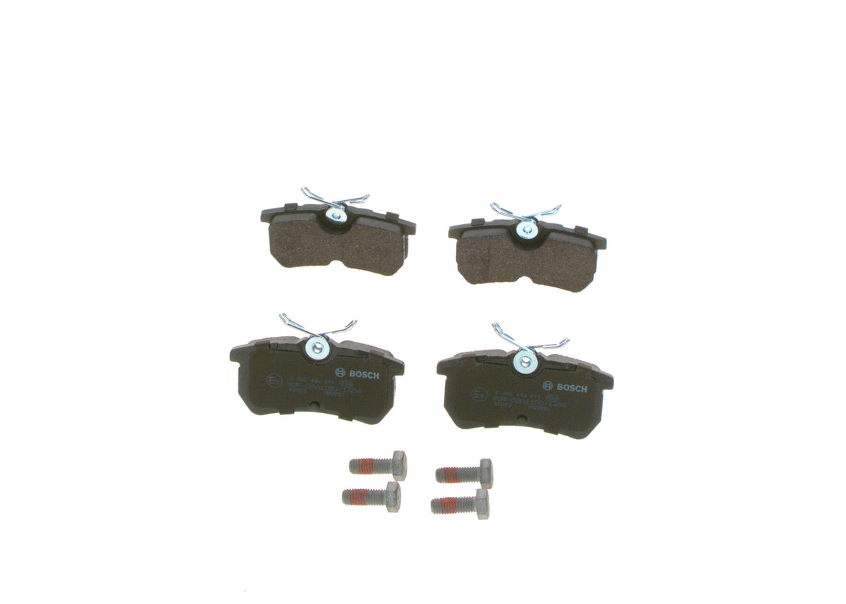 set placute frana,frana disc 0 986 494 011 BOSCH