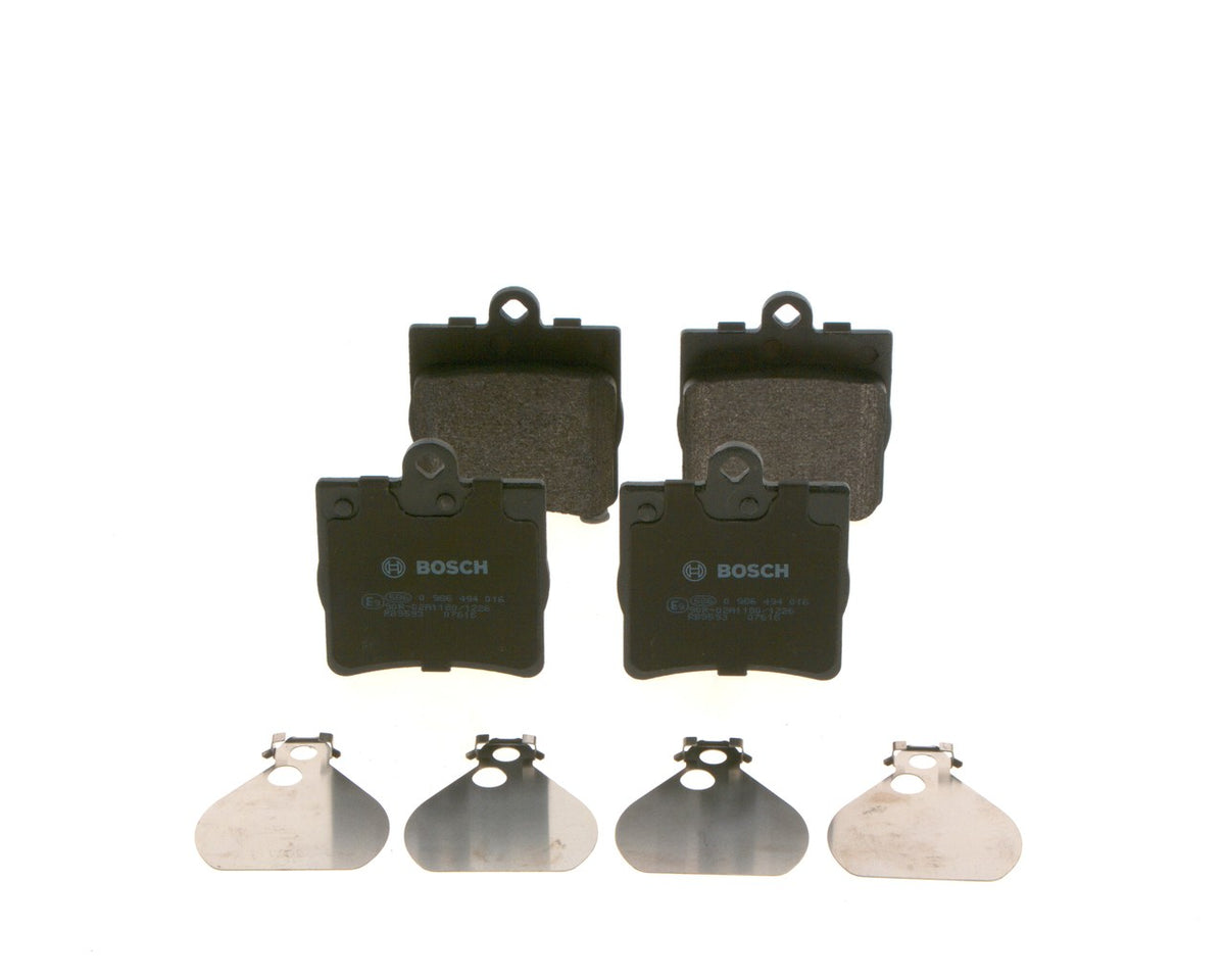 set placute frana,frana disc 0 986 494 016 BOSCH