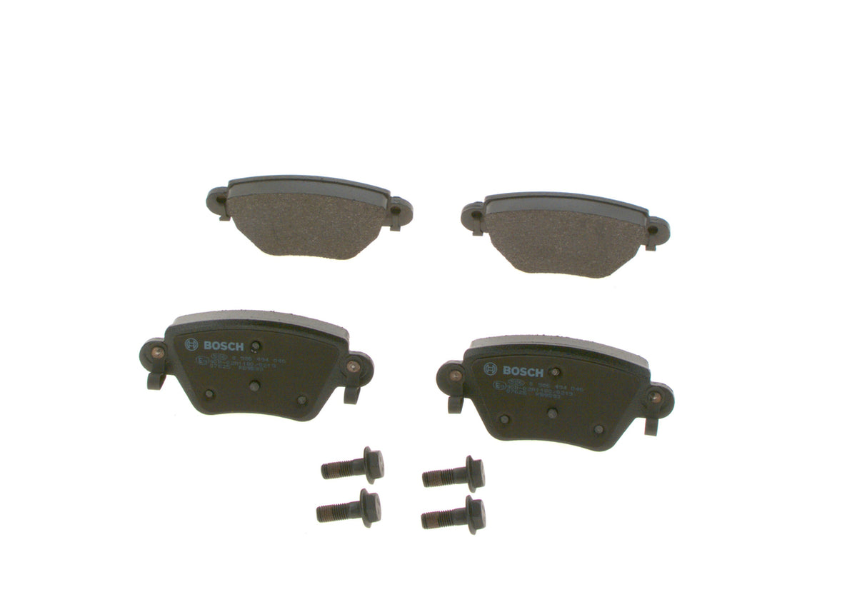 set placute frana,frana disc 0 986 494 046 BOSCH