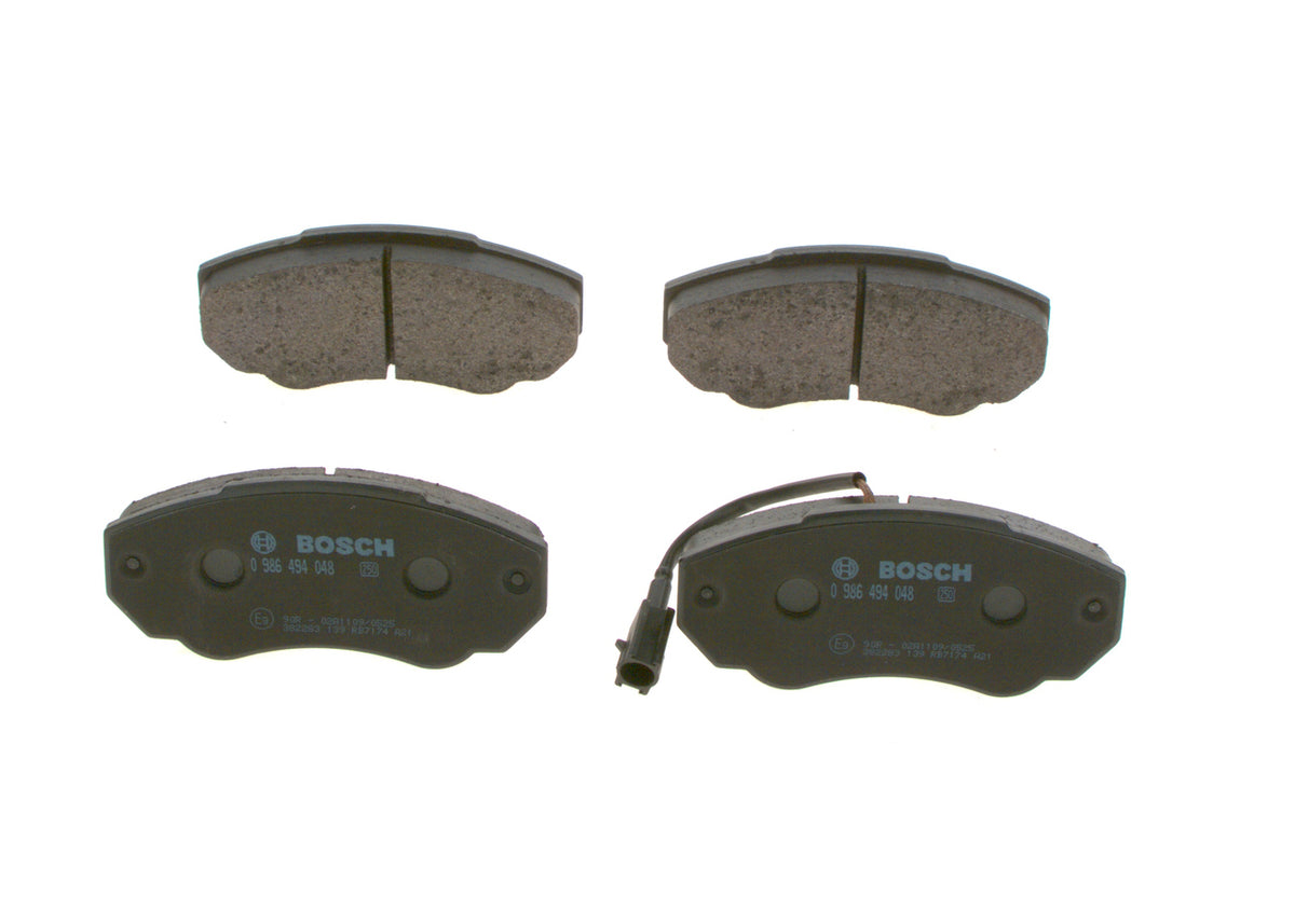 set placute frana,frana disc 0 986 494 048 BOSCH