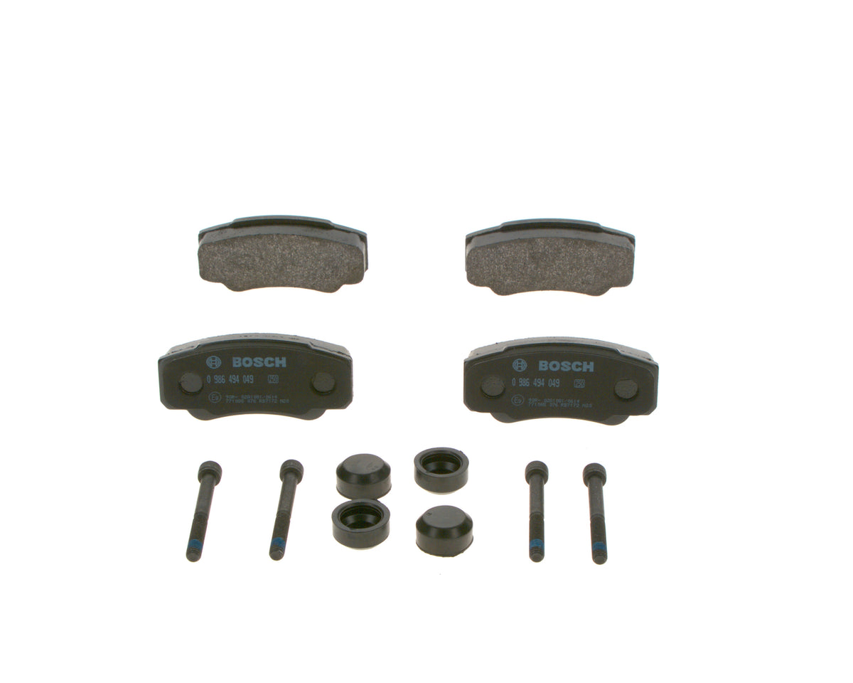 set placute frana,frana disc 0 986 494 049 BOSCH