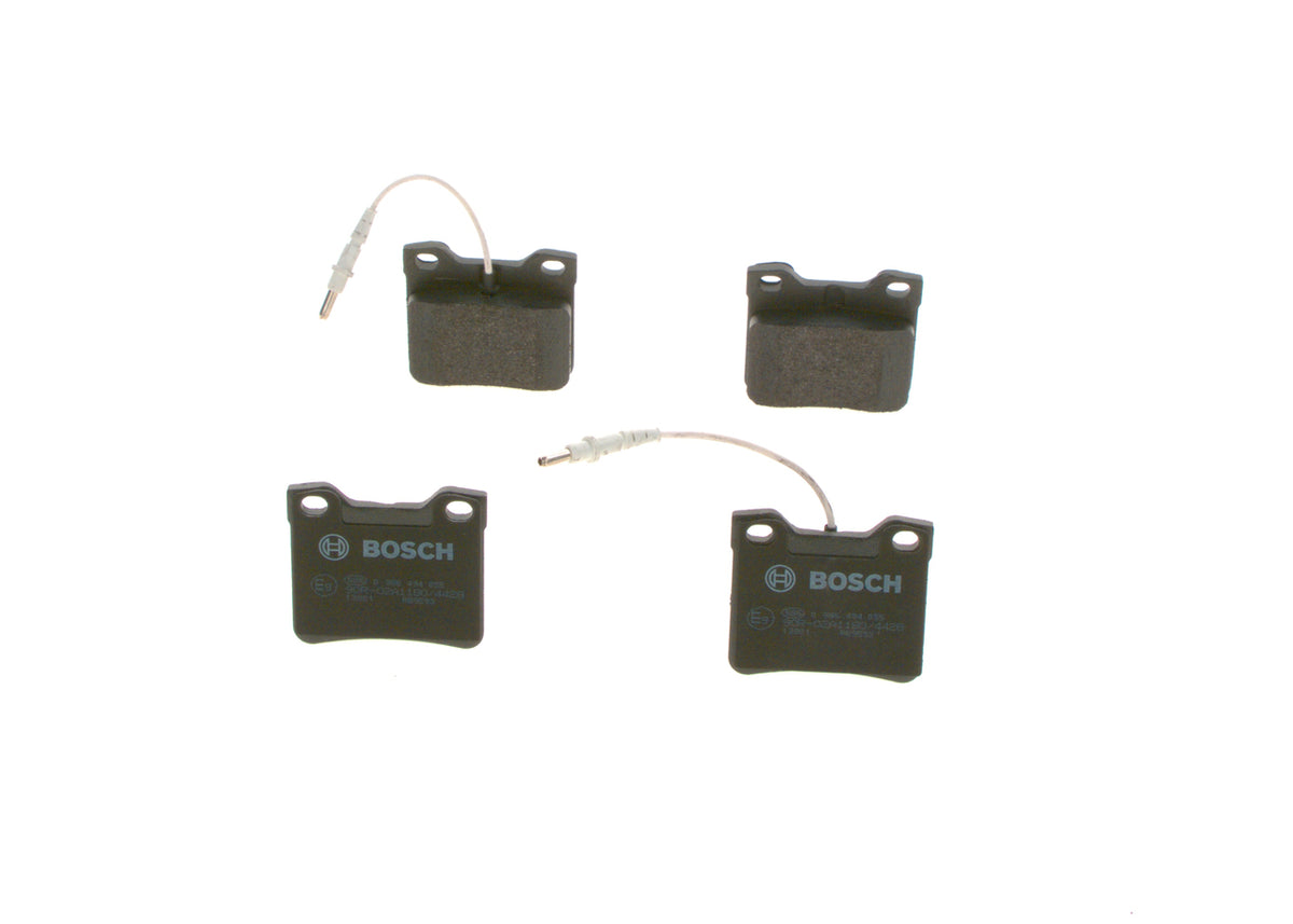 set placute frana,frana disc 0 986 494 055 BOSCH