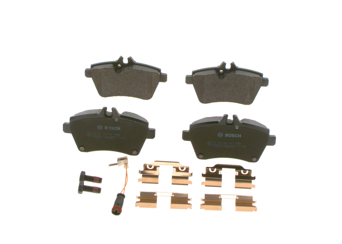set placute frana,frana disc 0 986 494 087 BOSCH