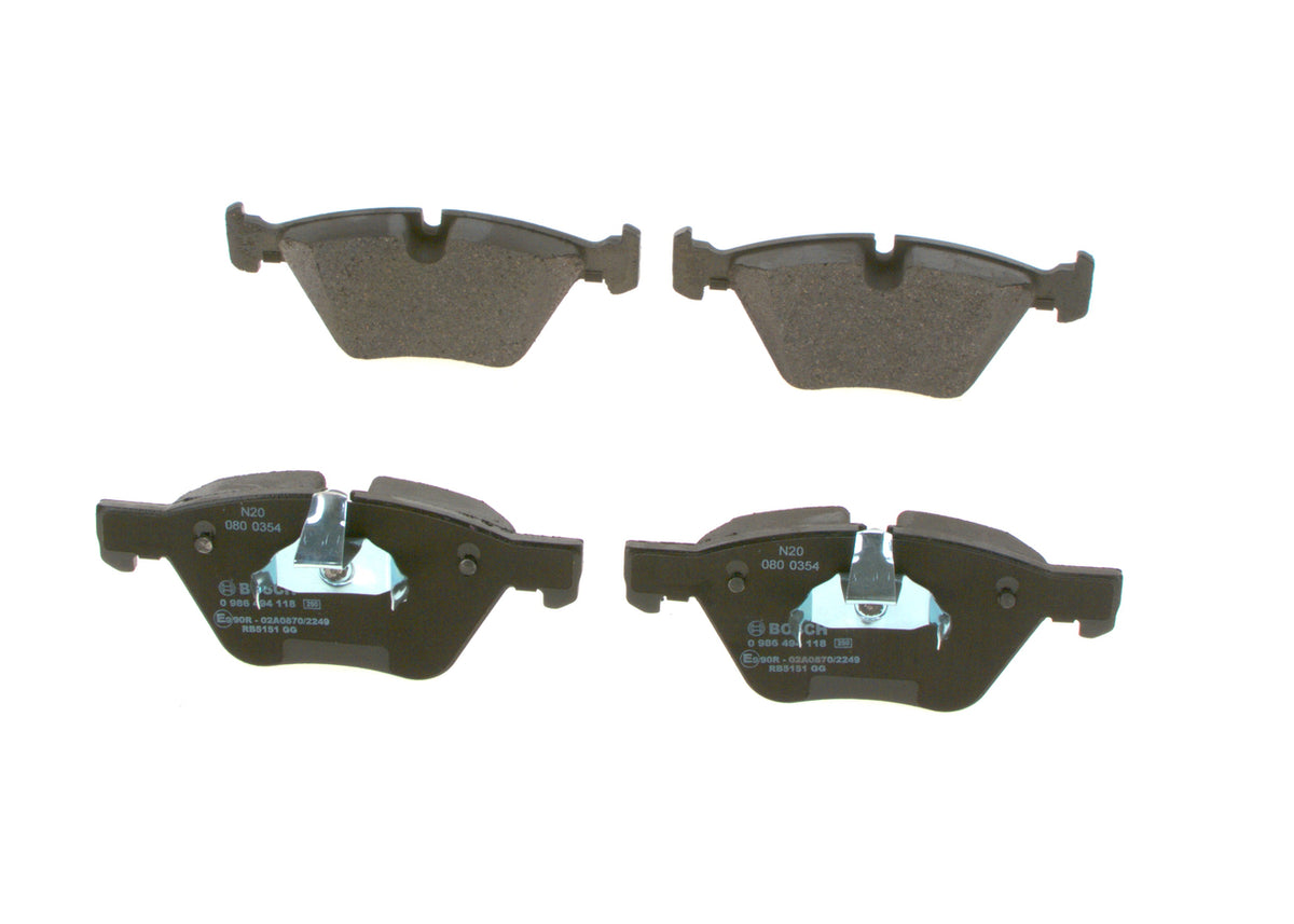 set placute frana,frana disc 0 986 494 118 BOSCH