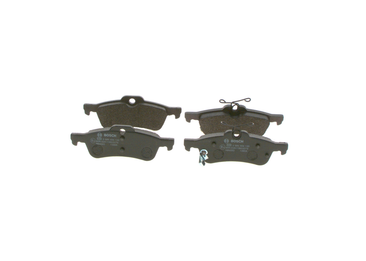 set placute frana,frana disc 0 986 494 130 BOSCH