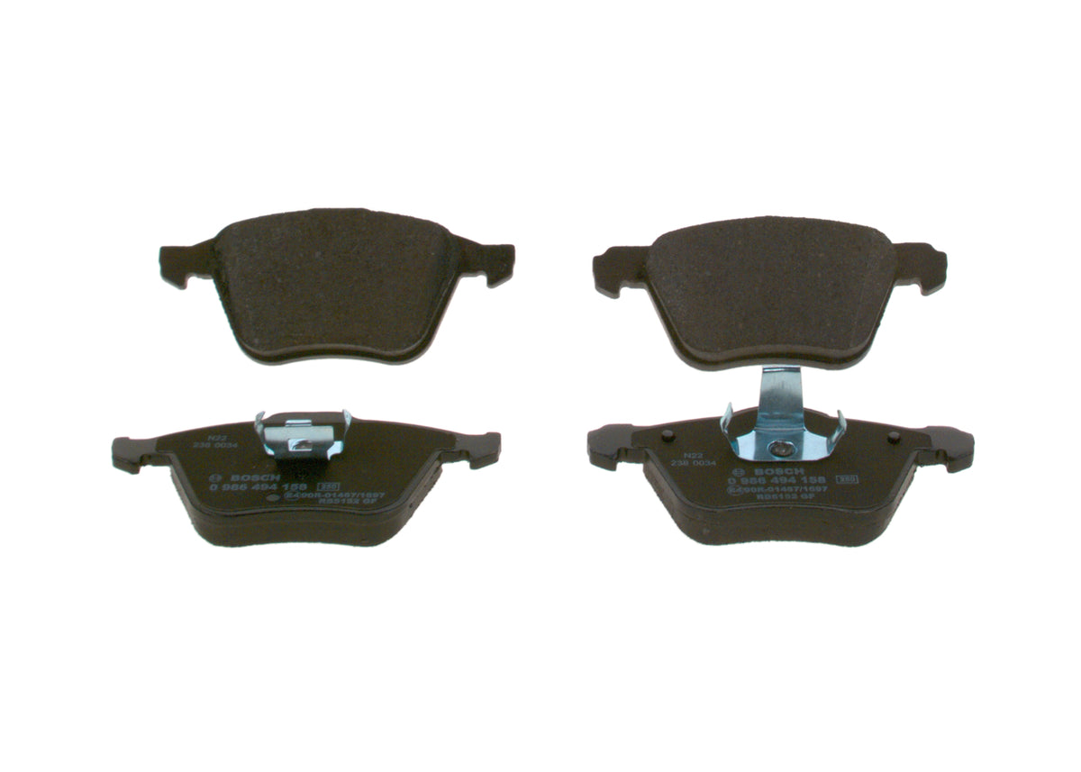 set placute frana,frana disc 0 986 494 158 BOSCH