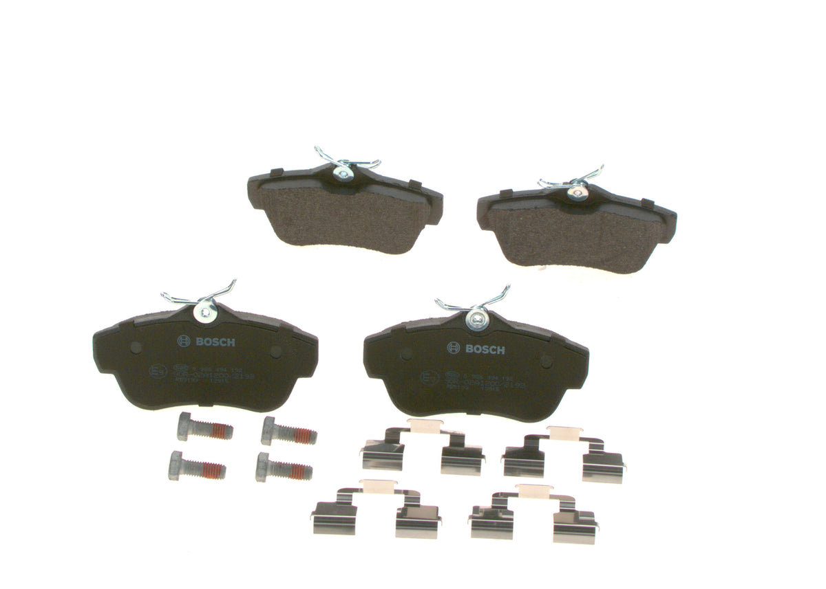 set placute frana,frana disc 0 986 494 192 BOSCH
