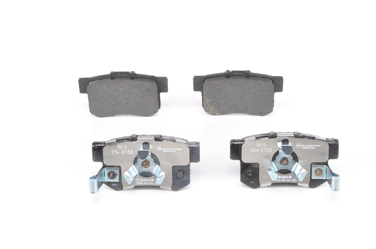set placute frana,frana disc 0 986 494 233 BOSCH