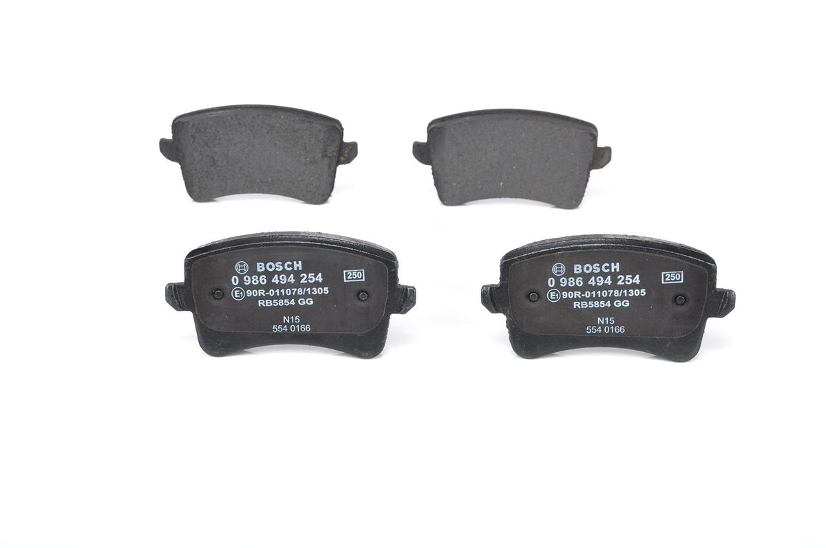 set placute frana,frana disc 0 986 494 254 BOSCH