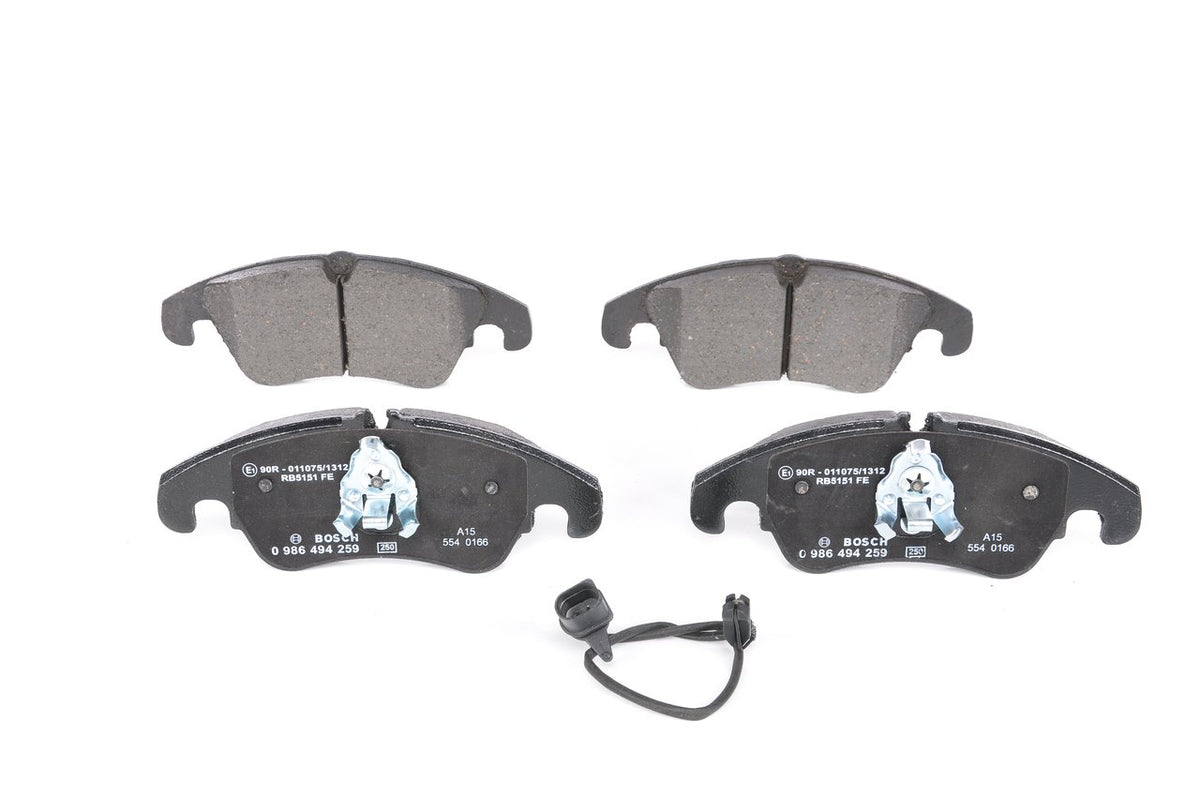 set placute frana,frana disc 0 986 494 259 BOSCH