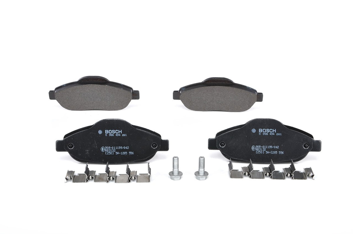 set placute frana,frana disc 0 986 494 261 BOSCH