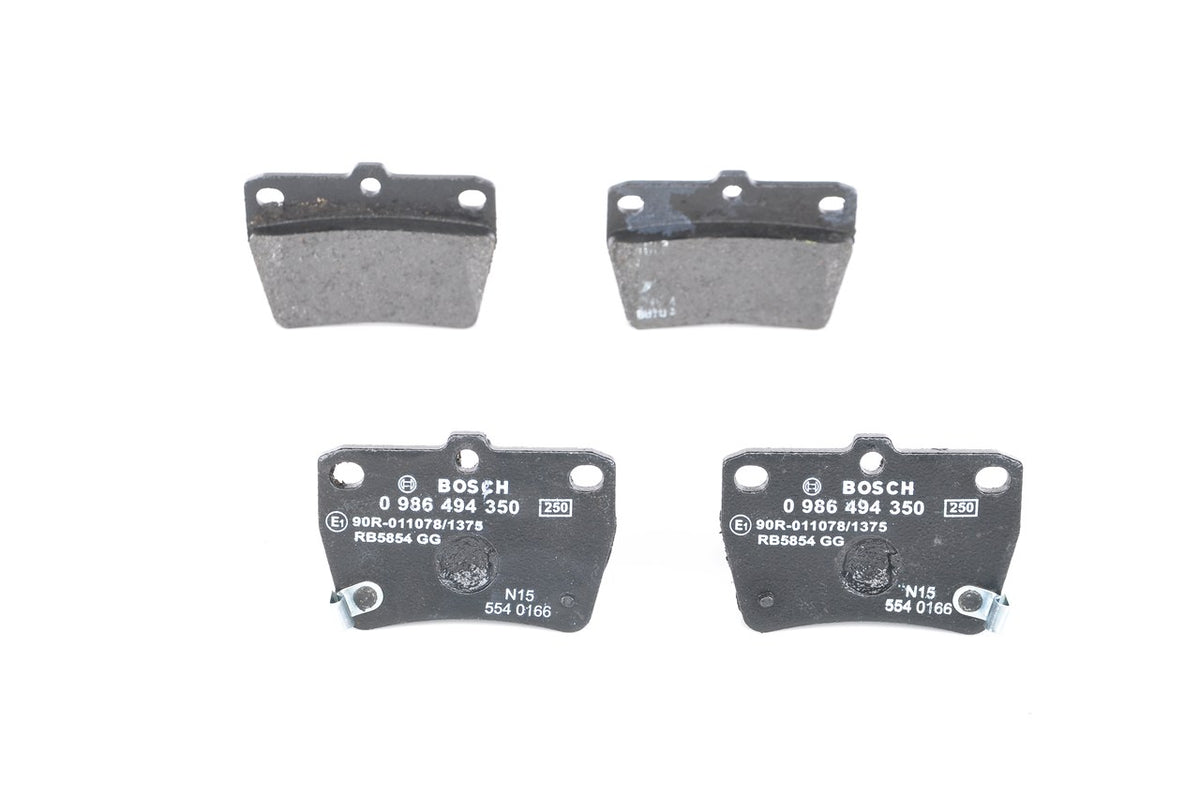 set placute frana,frana disc 0 986 494 350 BOSCH