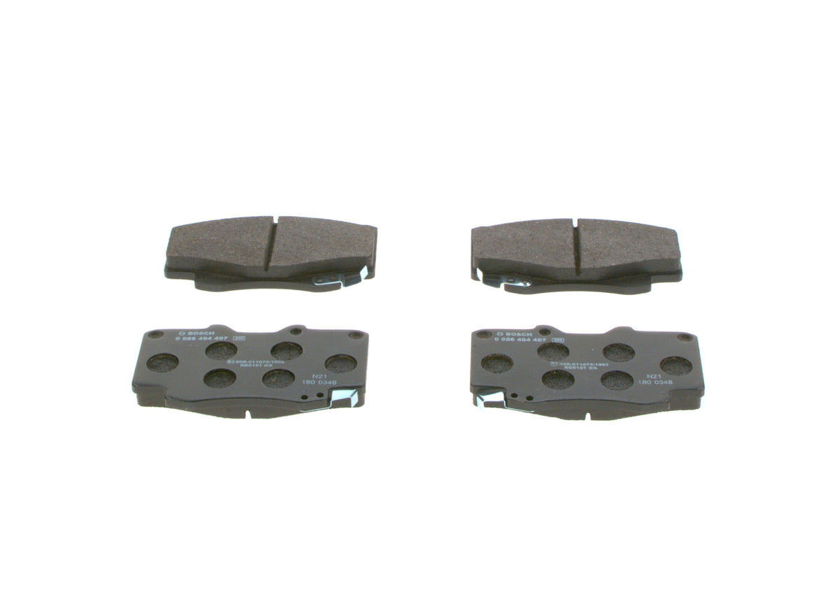 set placute frana,frana disc 0 986 494 497 BOSCH