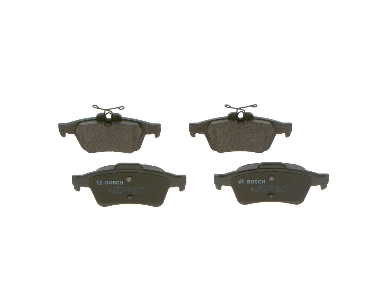 set placute frana,frana disc 0 986 494 528 BOSCH
