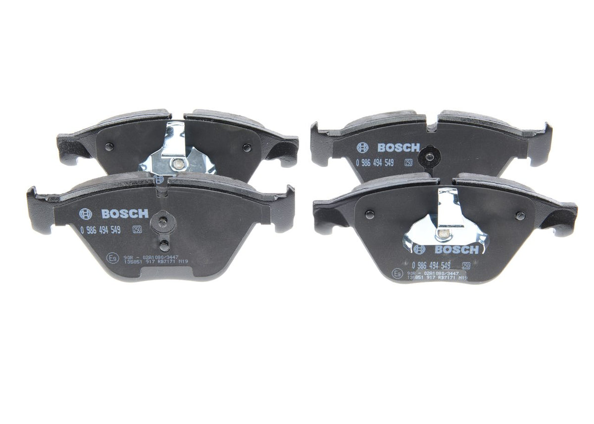 set placute frana,frana disc 0 986 494 549 BOSCH