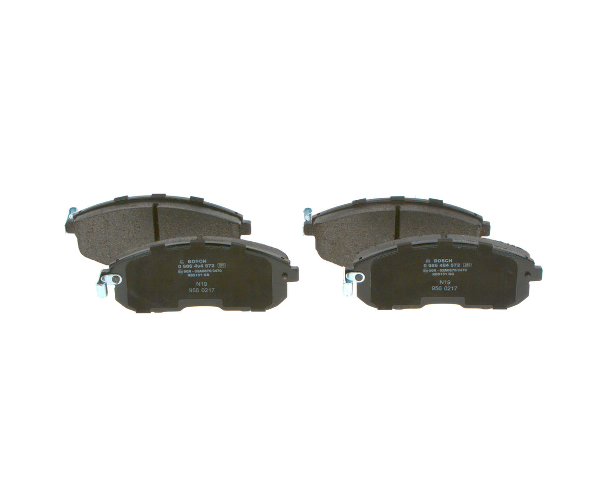 set placute frana,frana disc 0 986 494 572 BOSCH