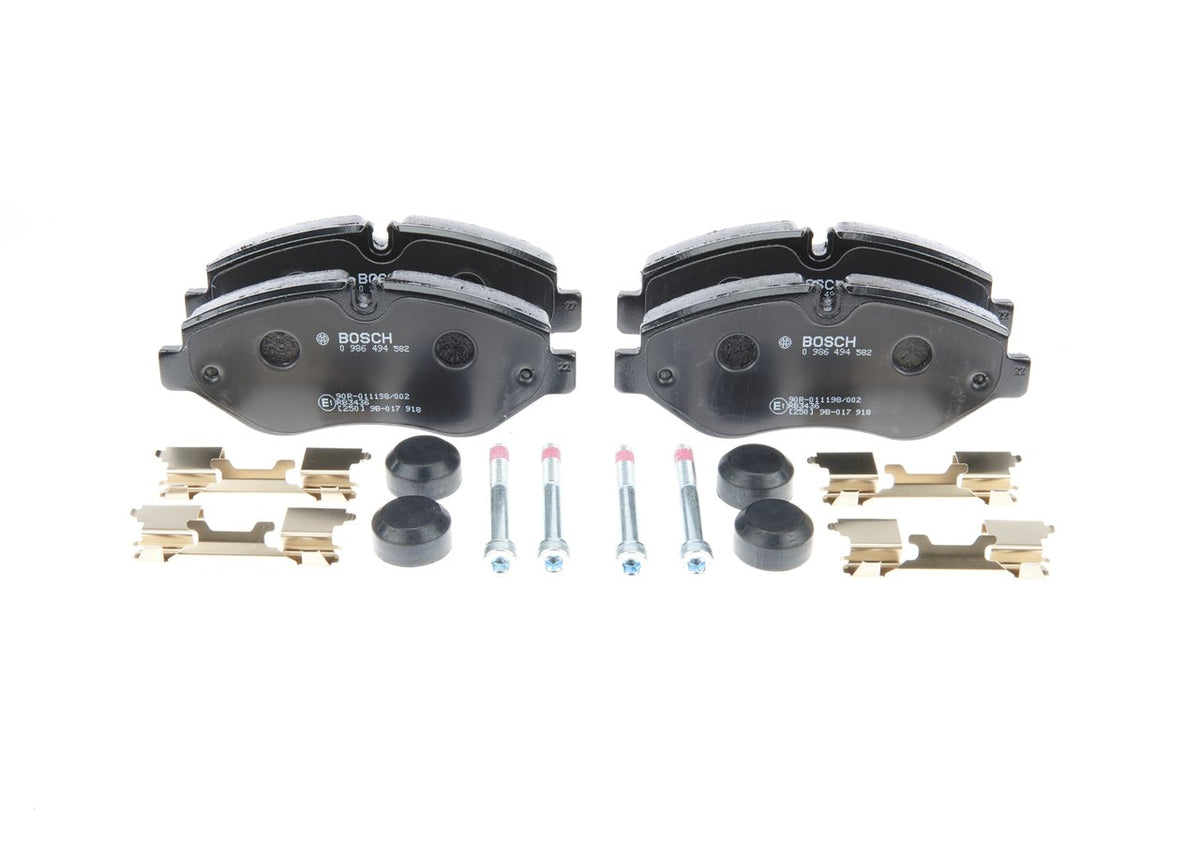 set placute frana,frana disc 0 986 494 582 BOSCH
