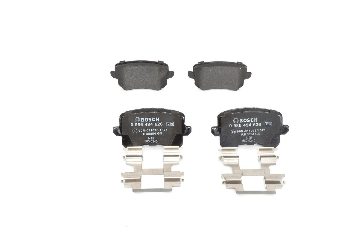 set placute frana,frana disc 0 986 494 626 BOSCH