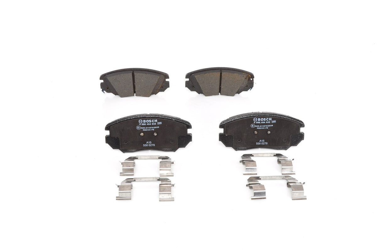 Set placute frana BOSCH 0 986 494 632
