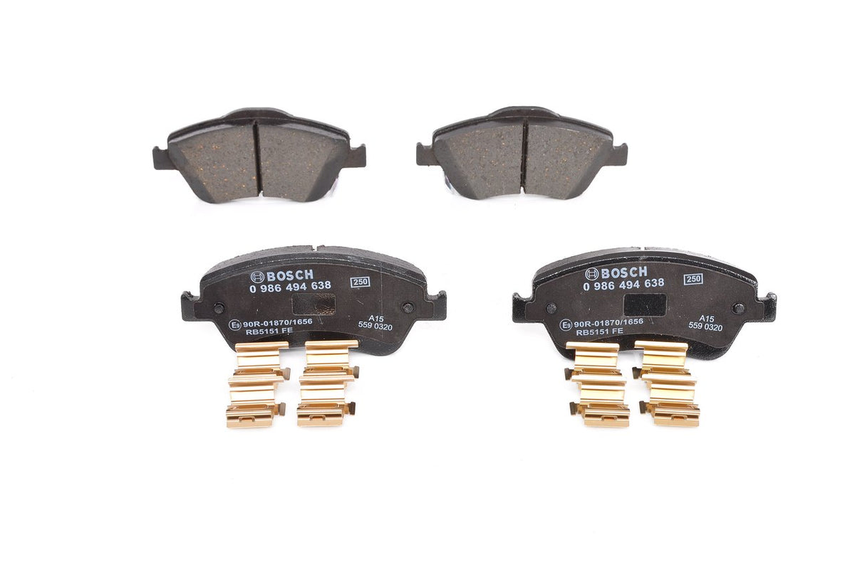 set placute frana,frana disc 0 986 494 638 BOSCH