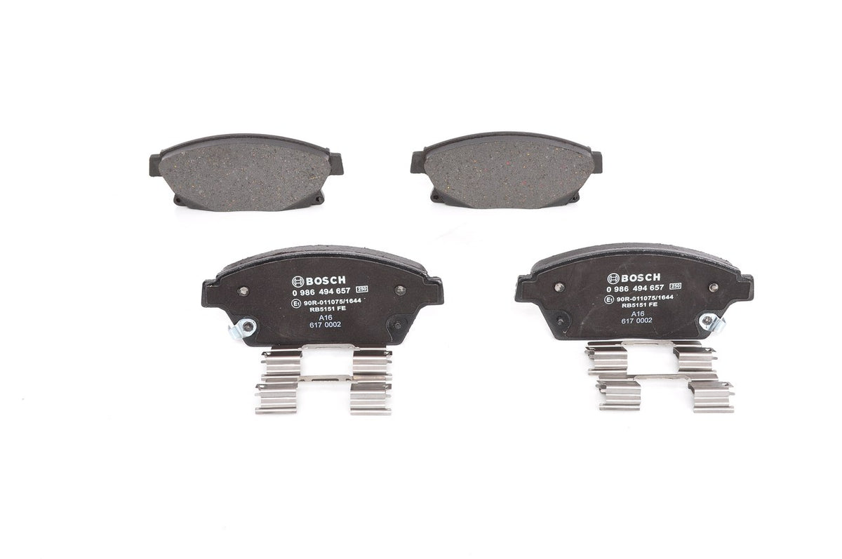 Set placute frana BOSCH 0 986 494 657