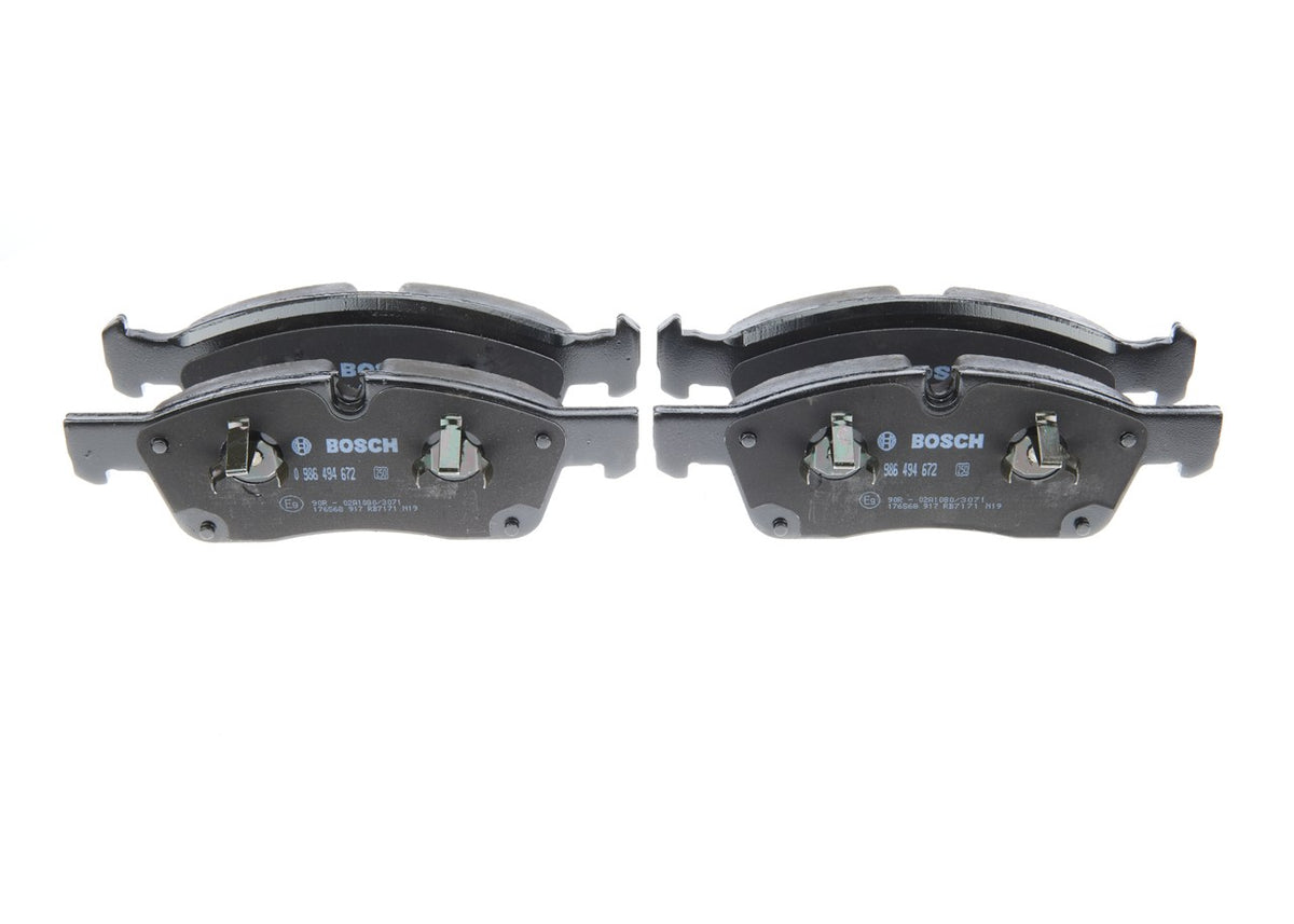set placute frana,frana disc 0 986 494 672 BOSCH
