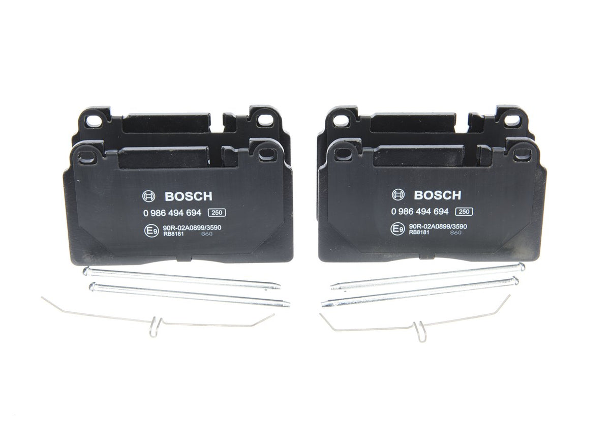 set placute frana,frana disc 0 986 494 694 BOSCH