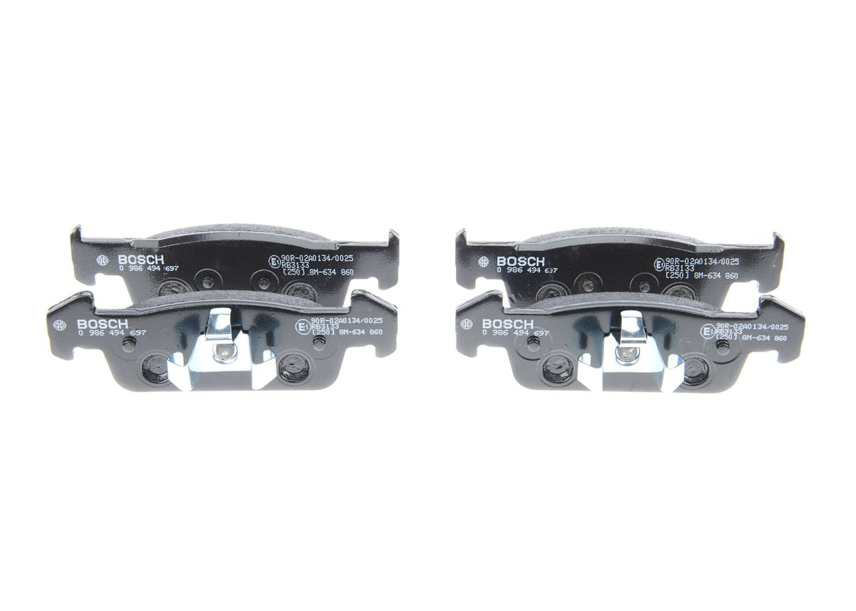 set placute frana,frana disc 0 986 494 697 BOSCH