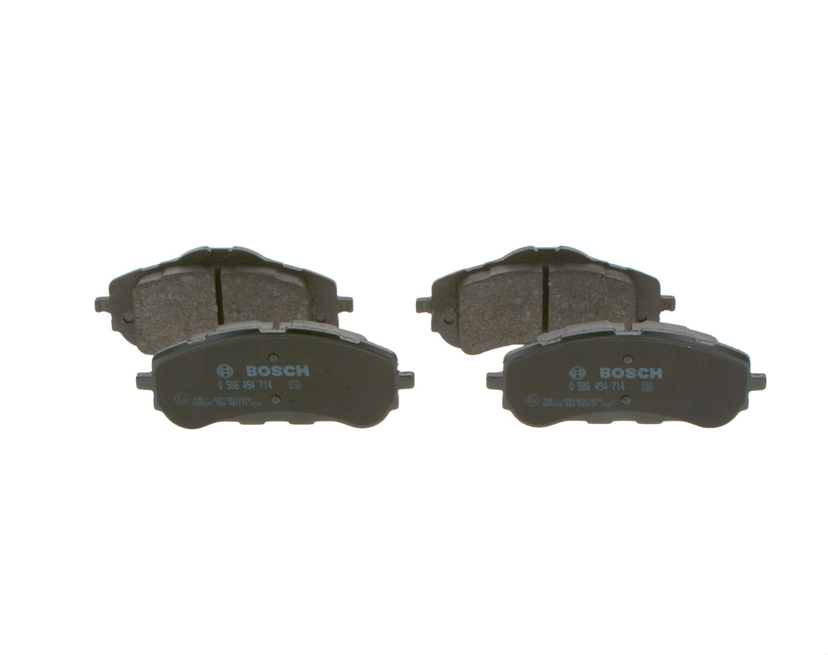 set placute frana,frana disc 0 986 494 714 BOSCH