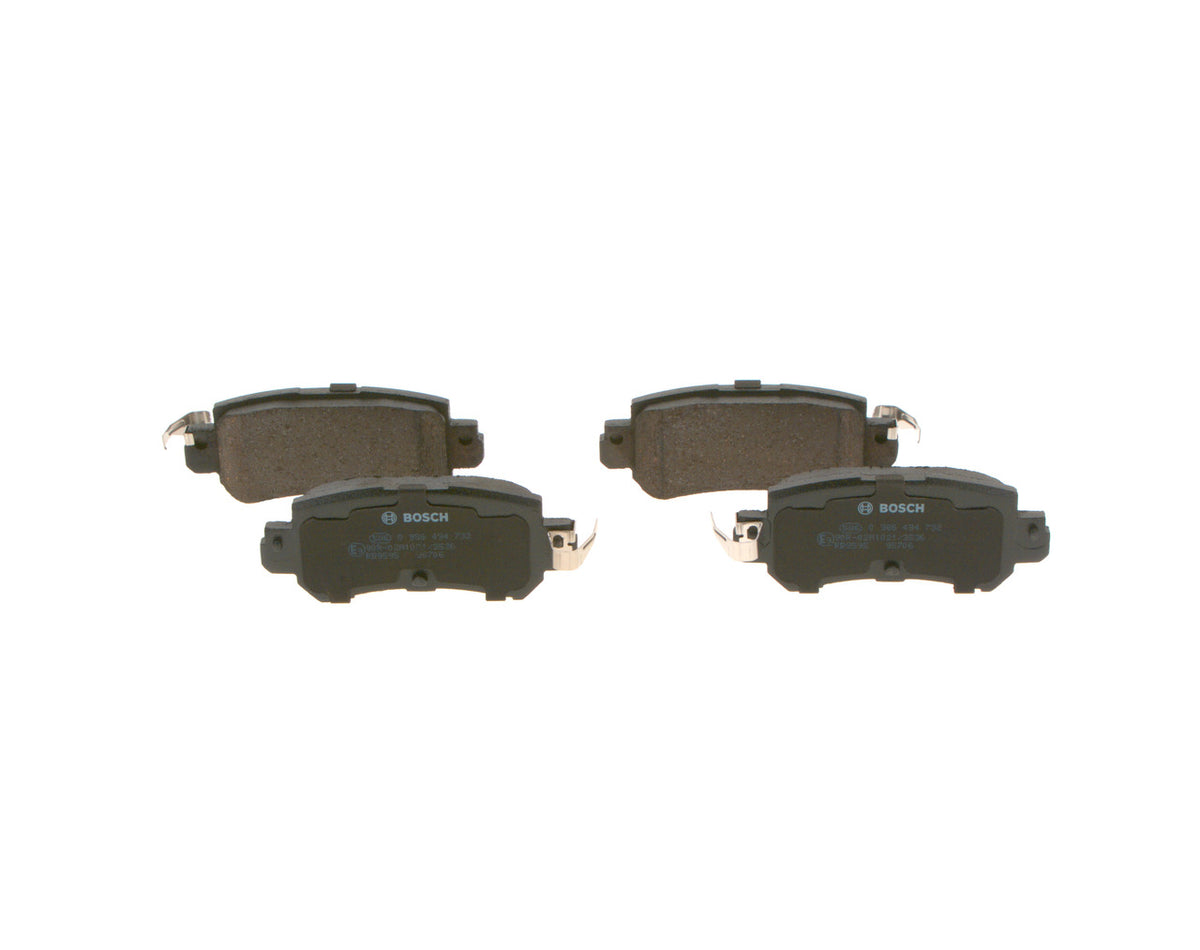 set placute frana,frana disc 0 986 494 732 BOSCH