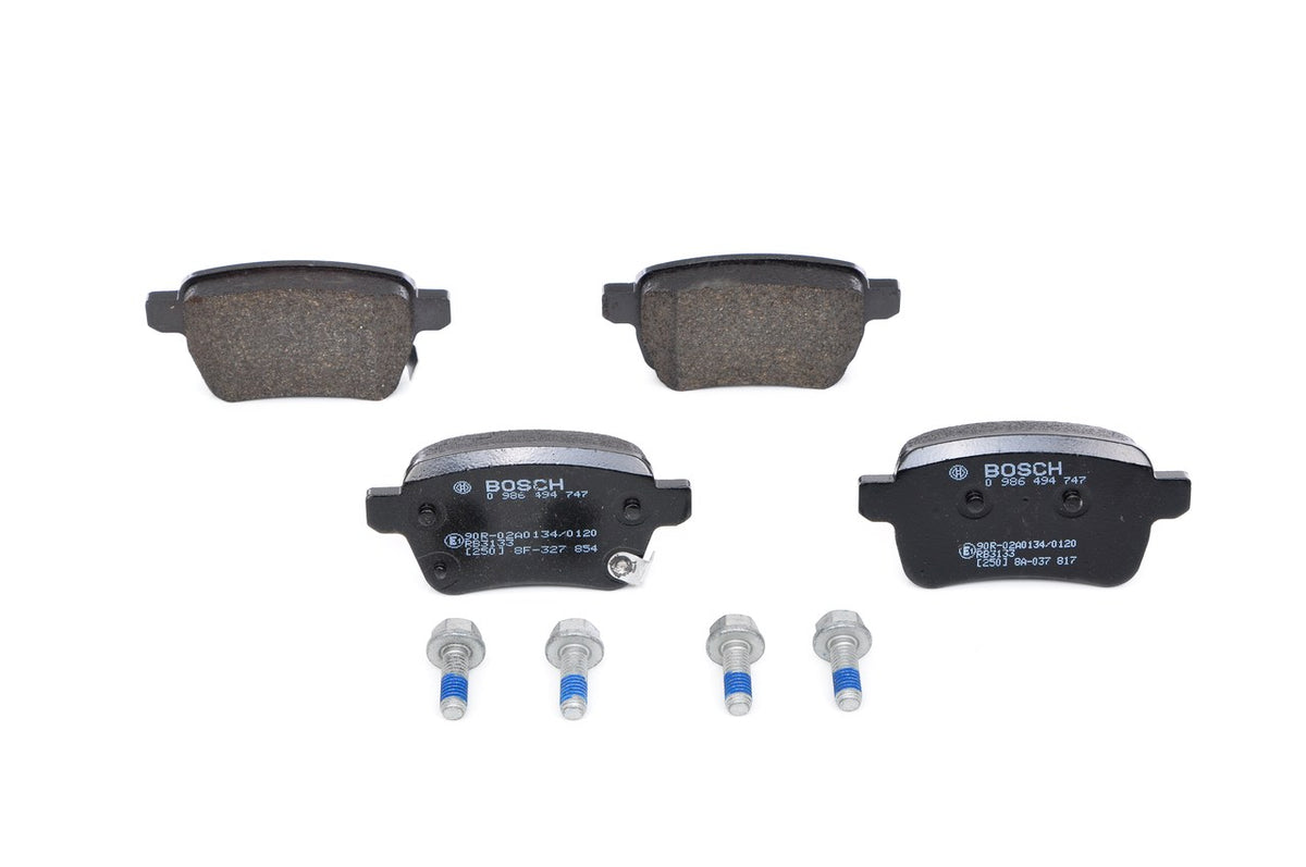 set placute frana,frana disc 0 986 494 747 BOSCH