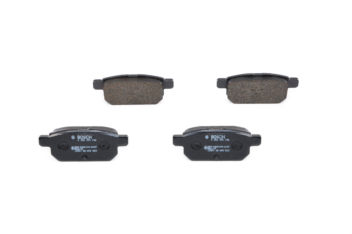 set placute frana,frana disc 0 986 494 748 BOSCH