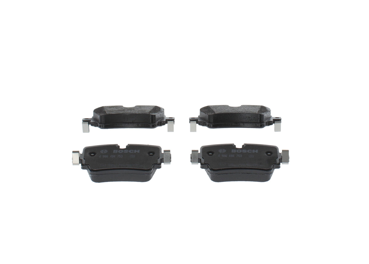 set placute frana,frana disc 0 986 494 753 BOSCH