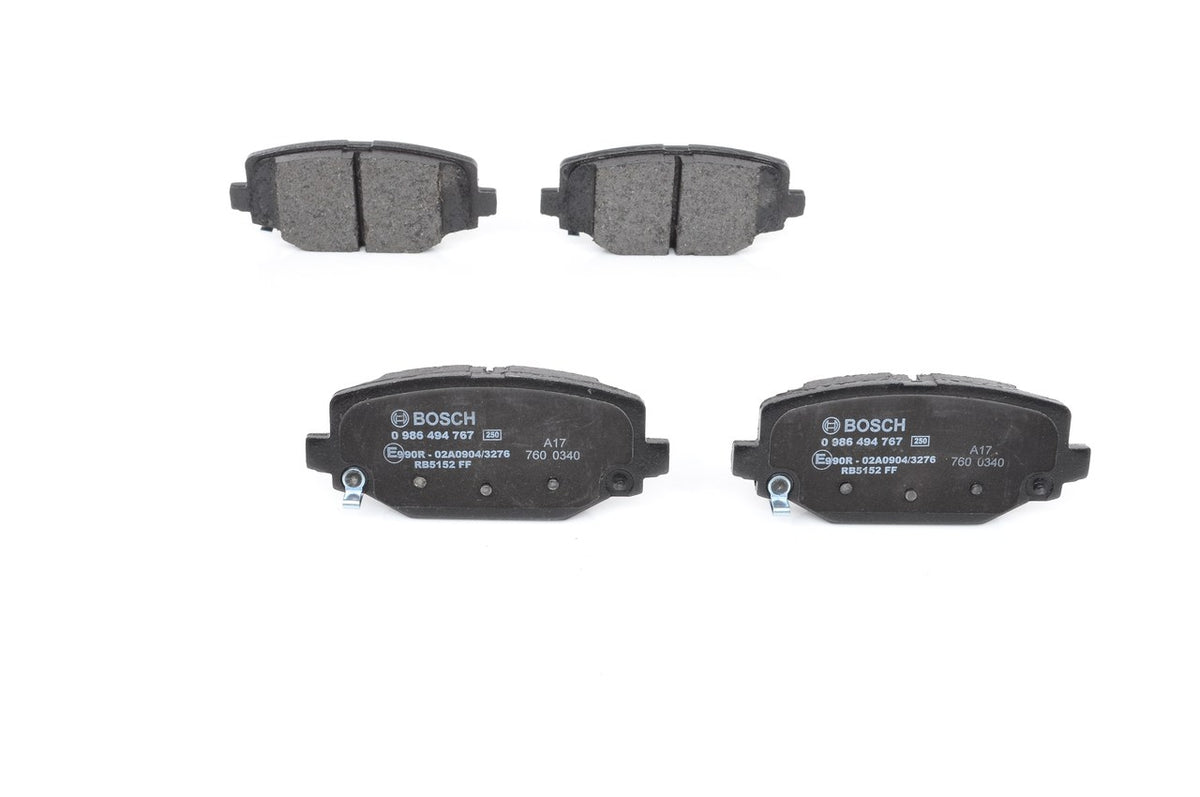 set placute frana,frana disc 0 986 494 767 BOSCH
