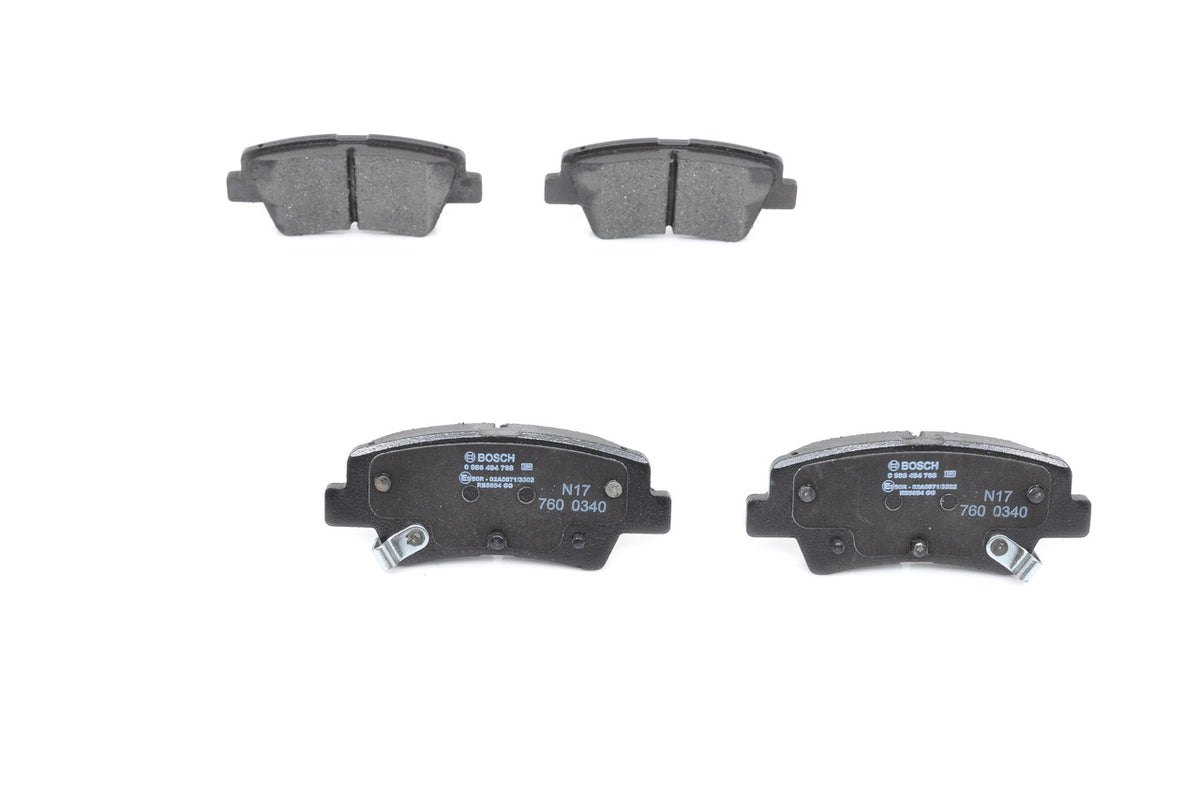 set placute frana,frana disc 0 986 494 768 BOSCH
